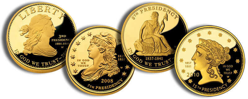 2 First spouse classic designs .9999 us GOLD coins low mintages!