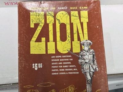 Zion Fascinating LDS Family Quiz Game - 600 Gospel Questions for Adults & Children, Revised 1980