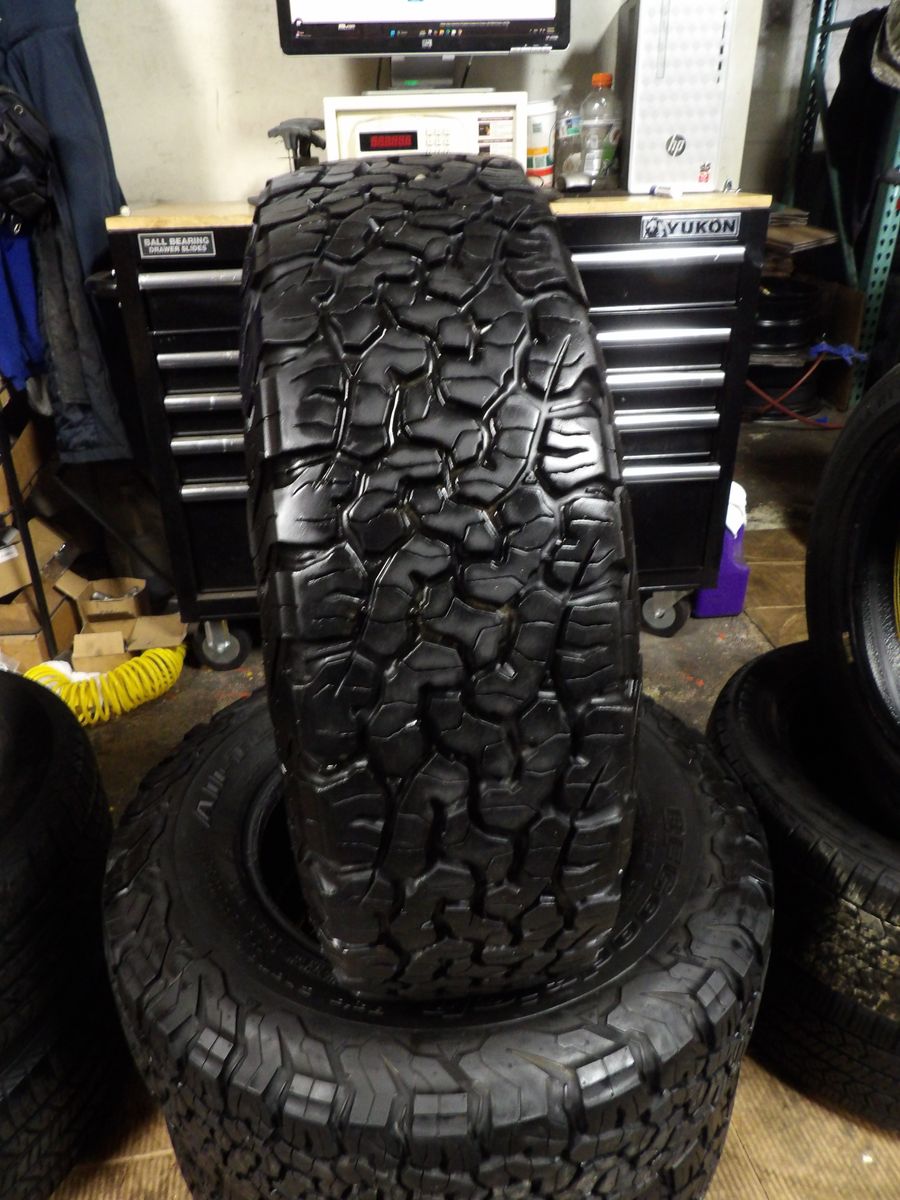 215/75R15 BF GOODRICH BAJA CHAMPION PAIR OF TWO USED TIRES
