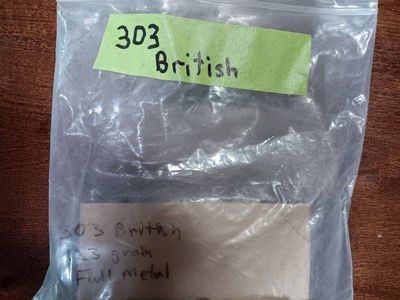 303 british brass set for reloading