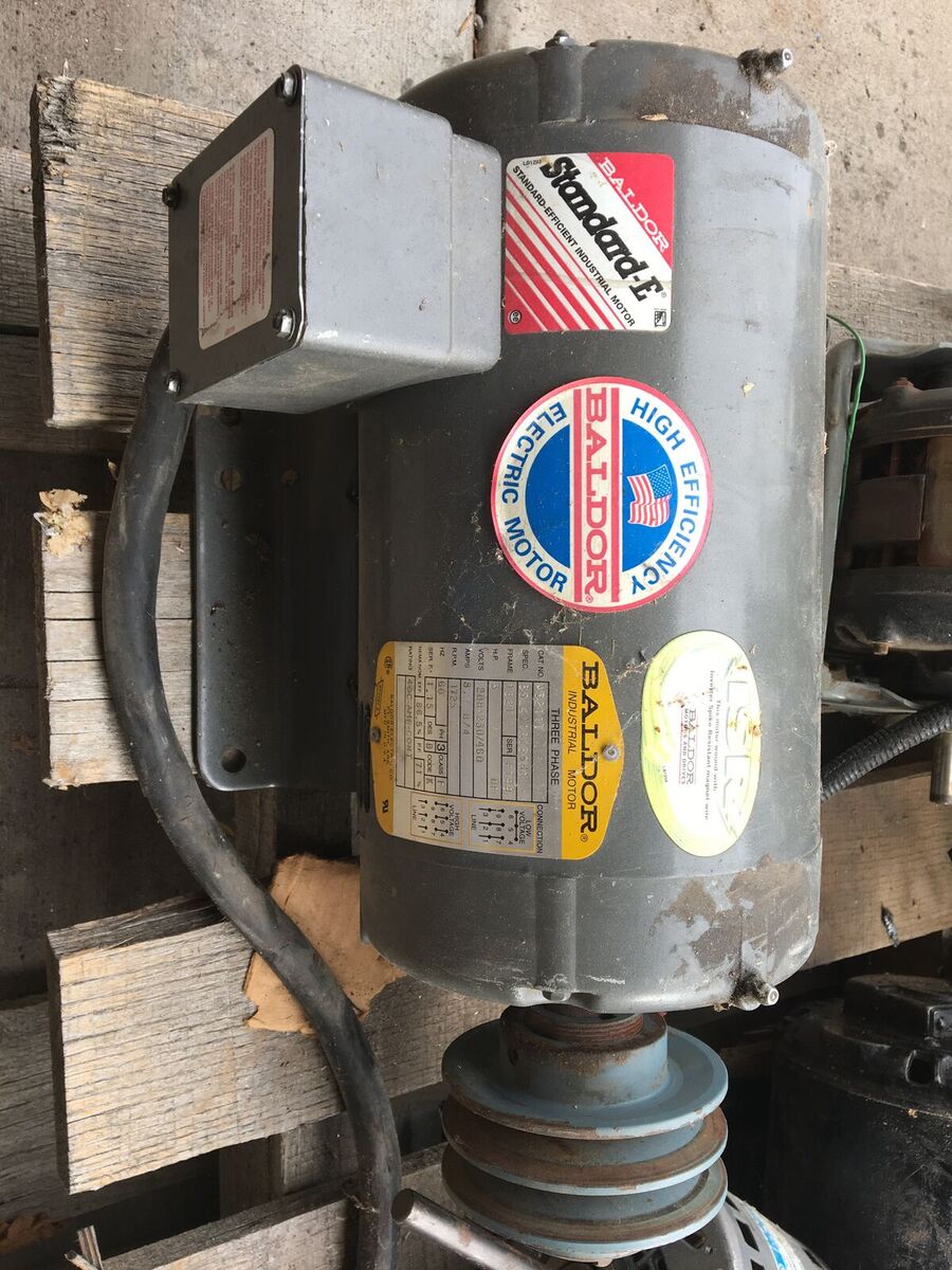 3 phase 3 Hp 1725 RPM Electric motor