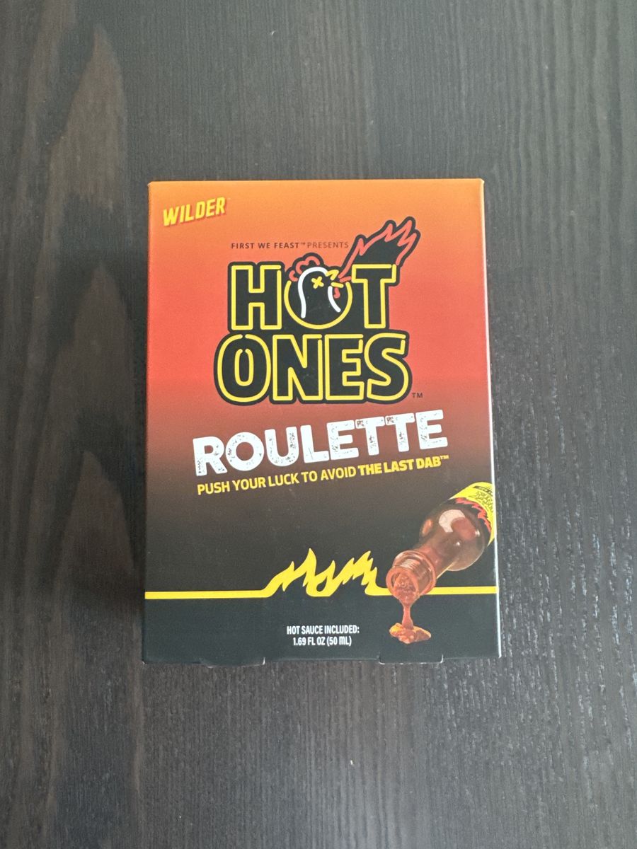 Hot ones roulette board game