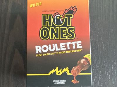 Hot ones roulette board game