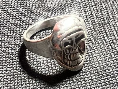 Stainless Steel Skull Ring size 9