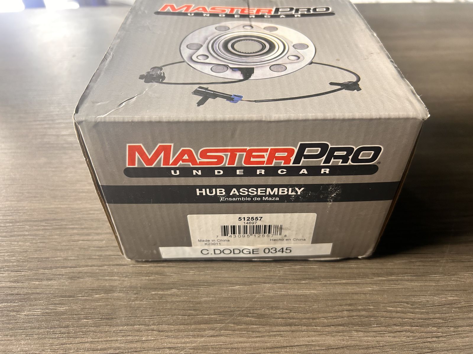 MasterPro Audi Rear Wheel Bearing