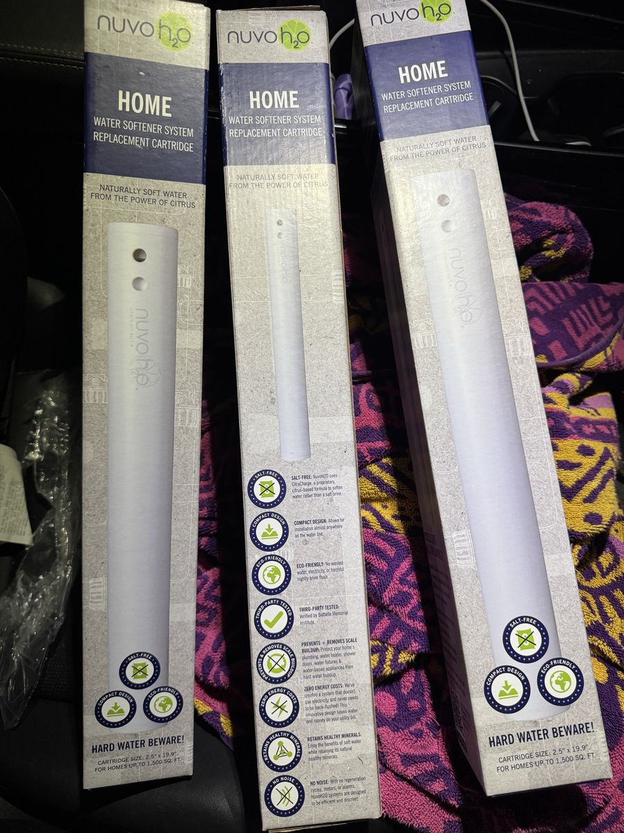 NUVO H2O salt-free water softener filters