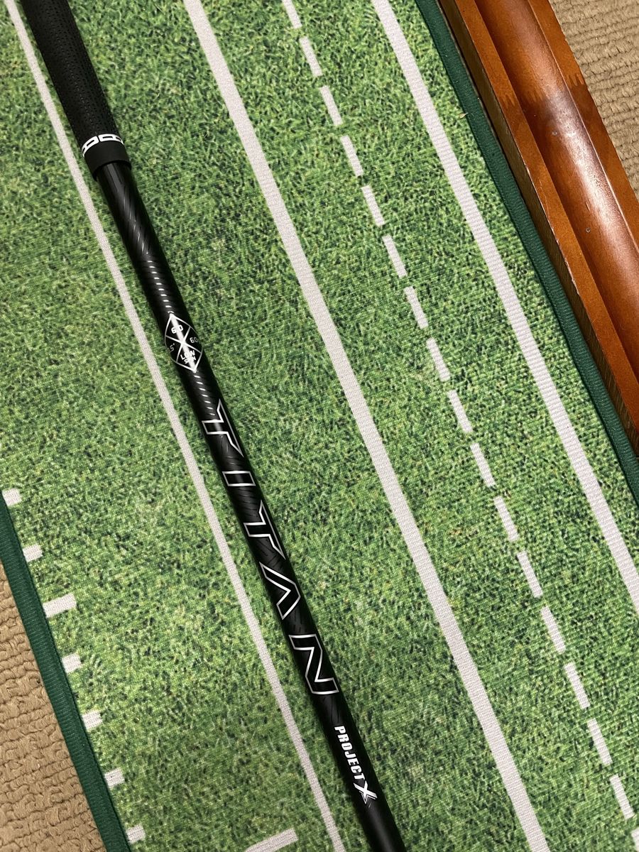 Project X Titan black 6.0 stiff driver shaft with Titleist adapter