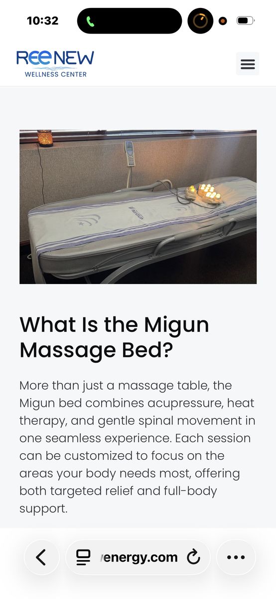 Migun Massage Bed