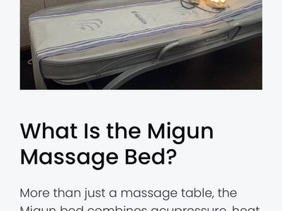Migun Massage Bed