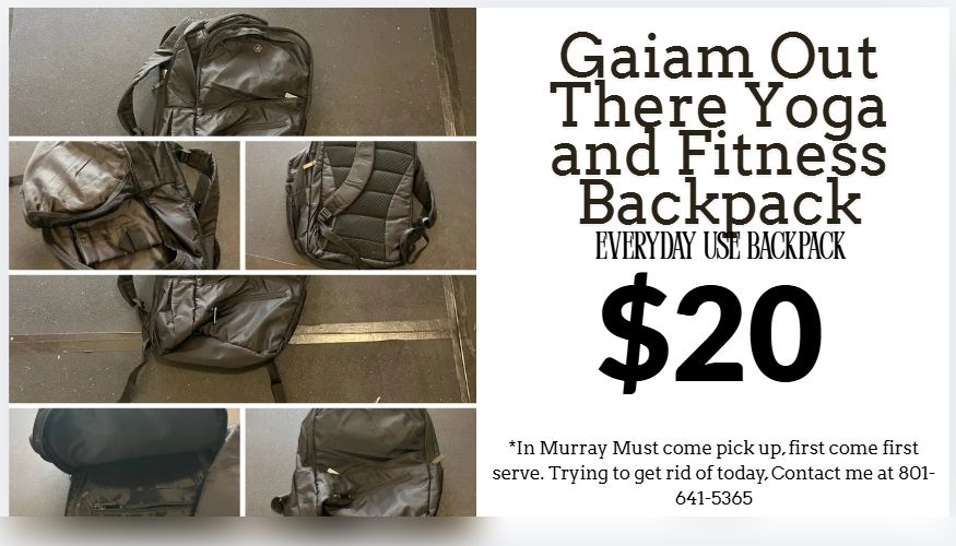 Gaiam Out There Yoga and Fitness Backpack