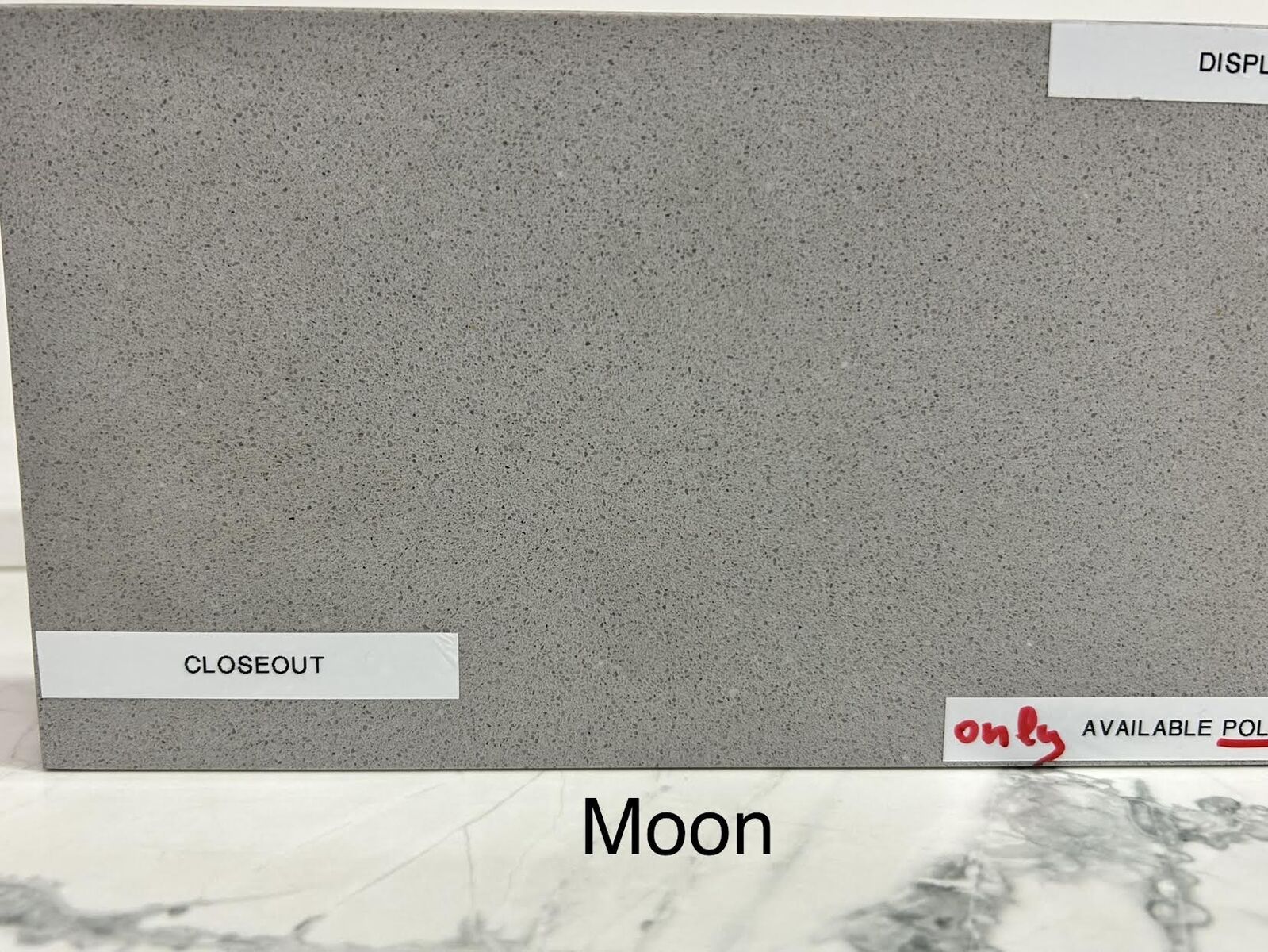 Moon Quartz, Closeout Single Slab, 127x65, 3cm, Granite Marble Quartzite Counters Countertops on Cabinets