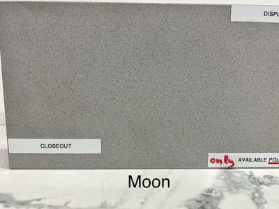 Moon Quartz, Closeout Single Slab, 127x65, 3cm, Granite Marble Quartzite Counters Countertops on Cabinets