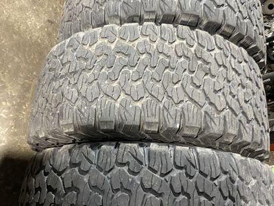 4 TIRES GOOD CONDITION BFGOODRICH LT 33-12.50R18 ALL TERRAIN LOAD RANGE E