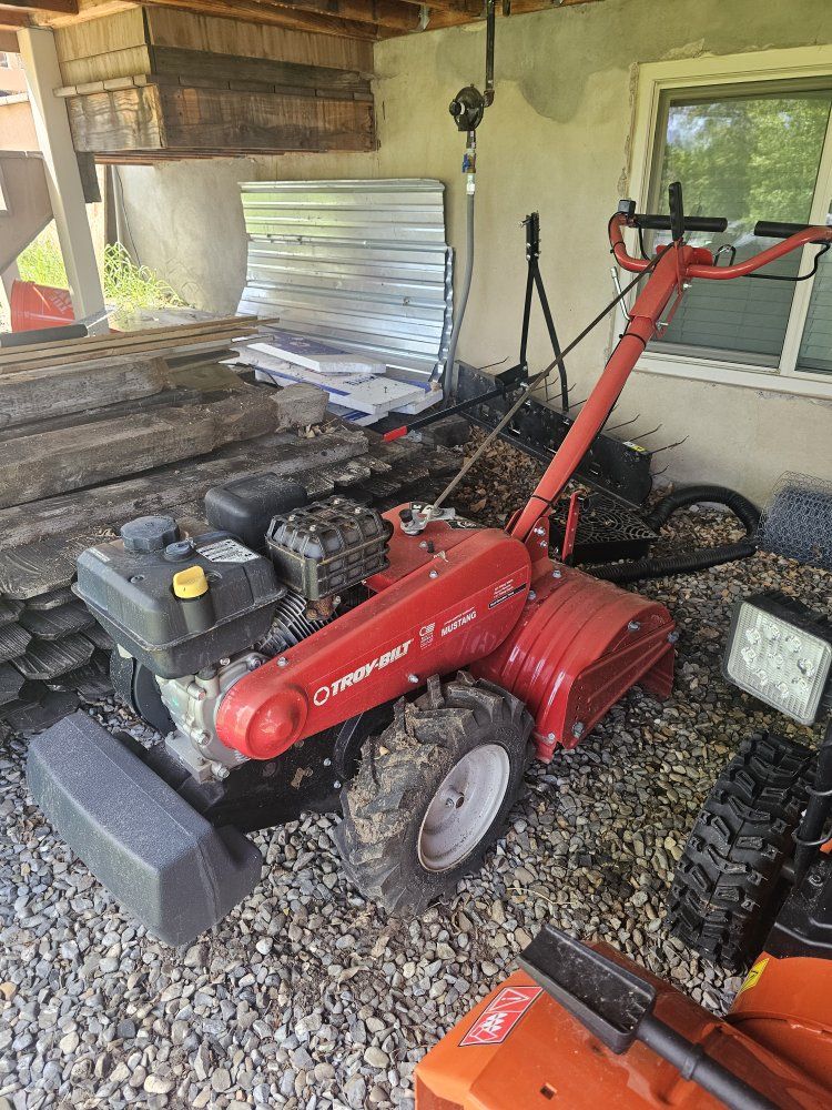 rear tine tiller for rent