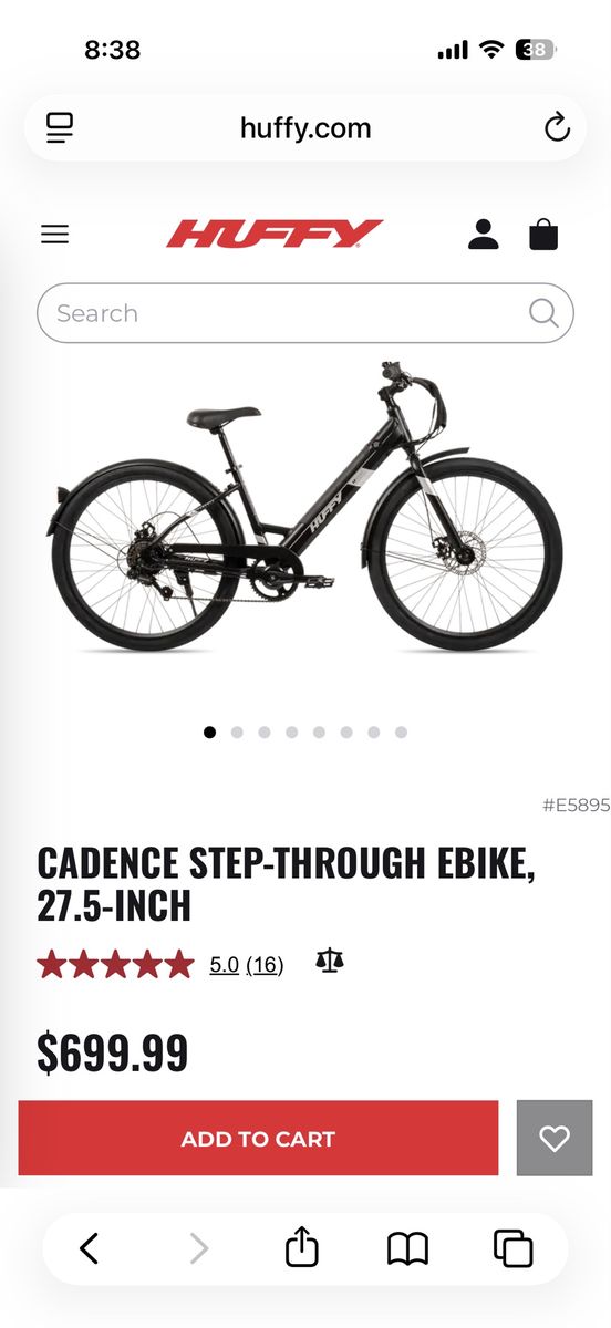 Huffy Cadence electric bike