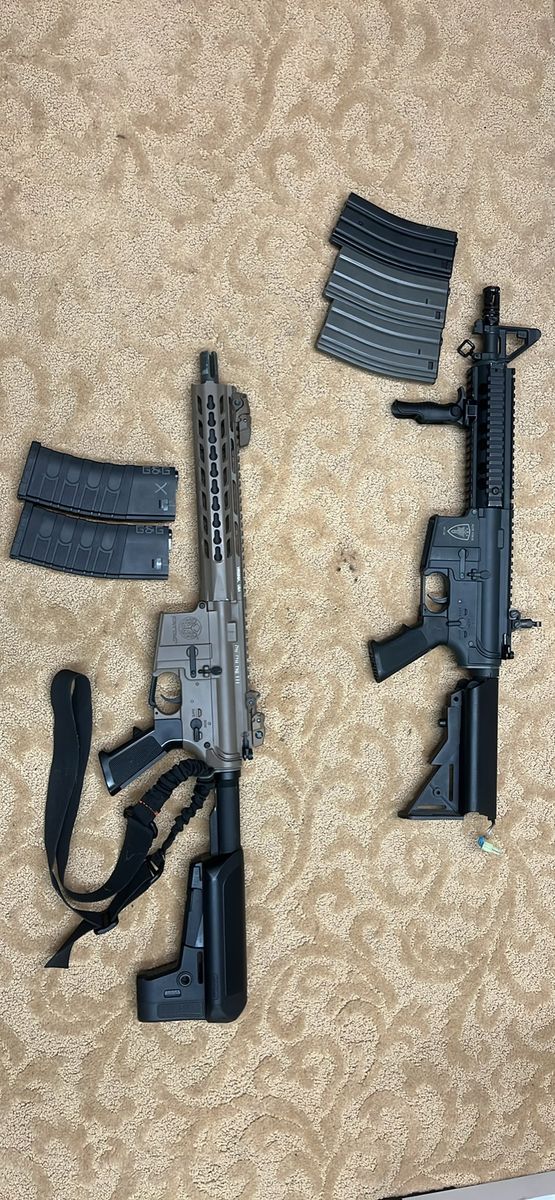 Airsoft- elite force m4 cqb/ krytac defiance tr110