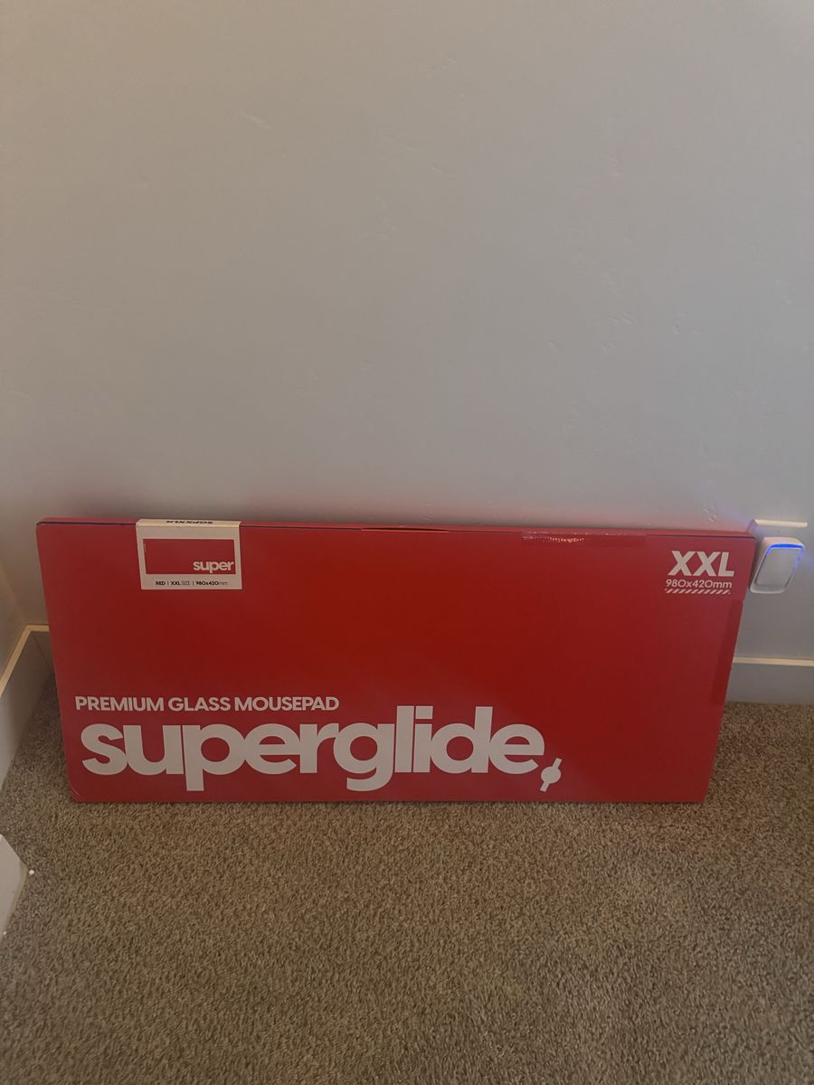 Superglide Glass XXL Mousepad