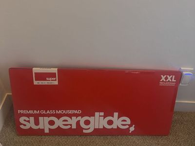 Superglide Glass XXL Mousepad