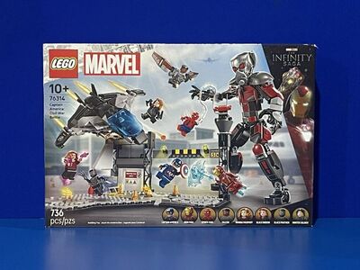 Lego Marvel 76314 Civil War Battle
