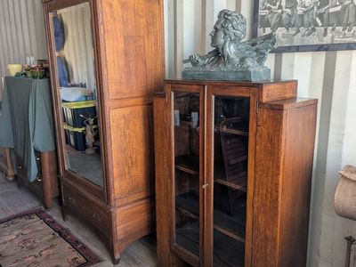 Antique Art Nouveau Armoire