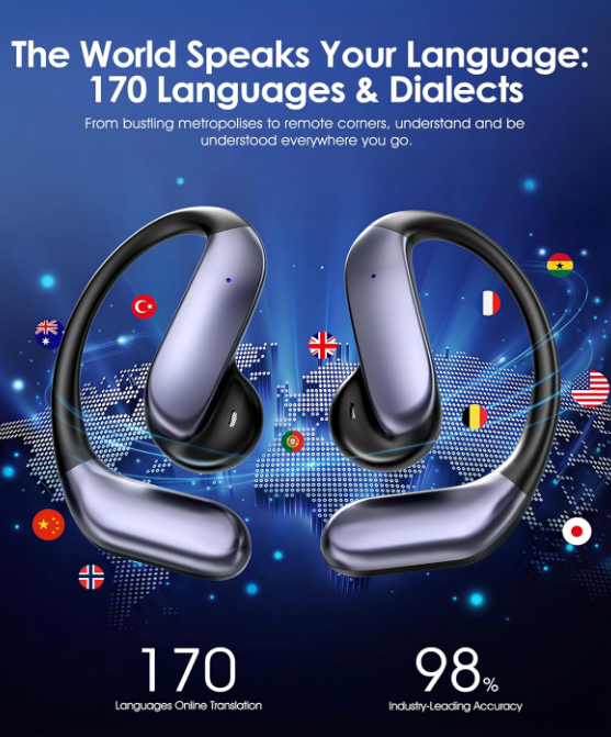 New in box AI Translation Earbuds