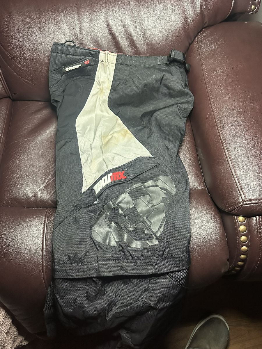 Thor MX Motocross Riding Pants - Black and White size 44