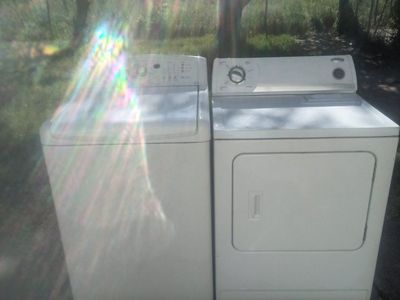 Kenmore washer Whirlpool electric dryer