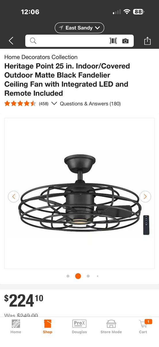 Heritage Point 25 Fan Brand New