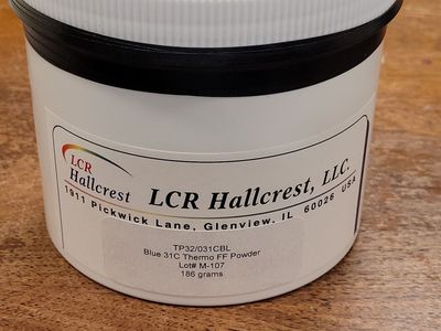 Blue Thermochromic Pigment LCR Hallcrest for color changing inks