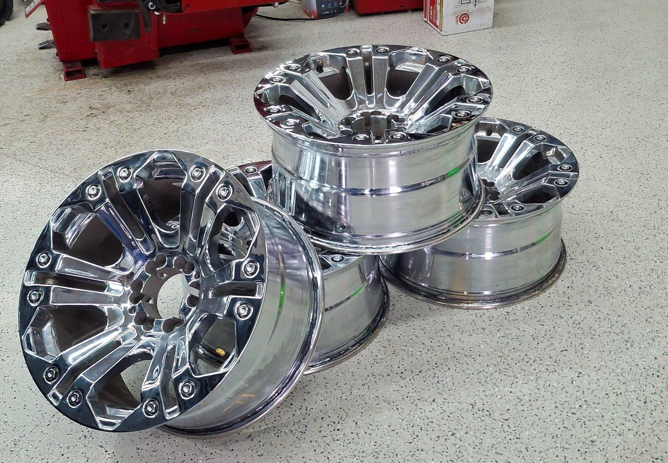 KMC XD778 Monster Chrome Wheels 20x10