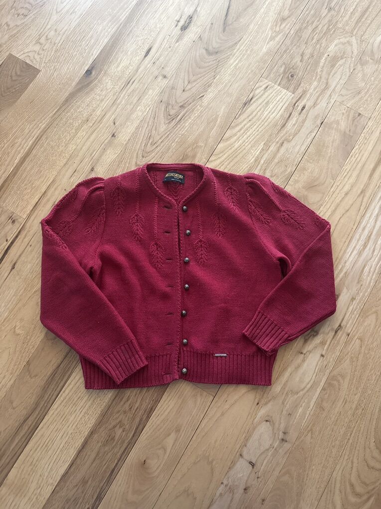Geiger Red Women's Sweater