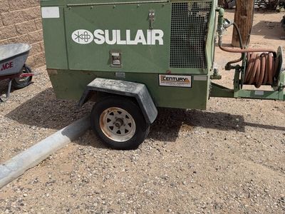 Sullair 125Q 1993 Portable Air Compressor, 100-125 PSI, Kubota Diesel Engine