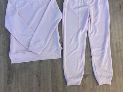 Pink sweat set