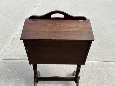 Vintage Sewing Box Stand