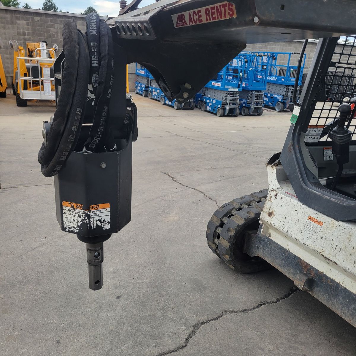Bobcat 15C Hydraulic Auger Attachment Drive Unit for Skid Steer