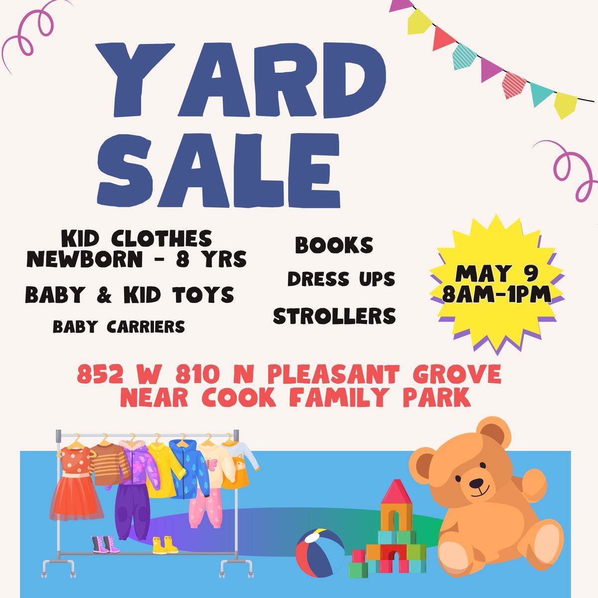 Yard Sale - Lots of Kid’s stuff