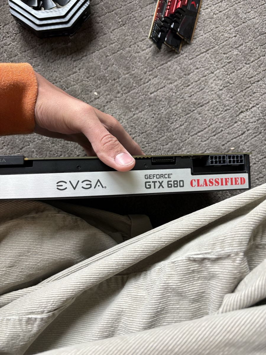 EVGA GeForce GTX 680 Classified Graphics Card GPU