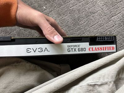 EVGA GeForce GTX 680 Classified Graphics Card GPU