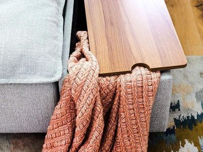 Modular Modern Sectional (CONSOLE) Ottoman Storage, Light Grey (H2)