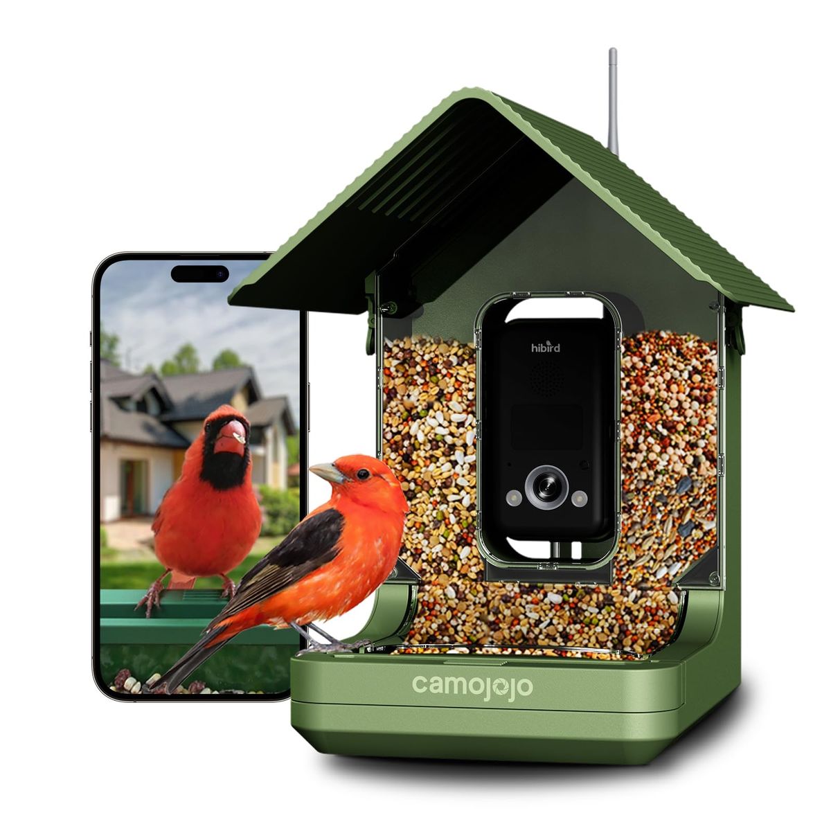 Hibird 4K AI Smart Bird Feeder with Camera - Brand New in Box