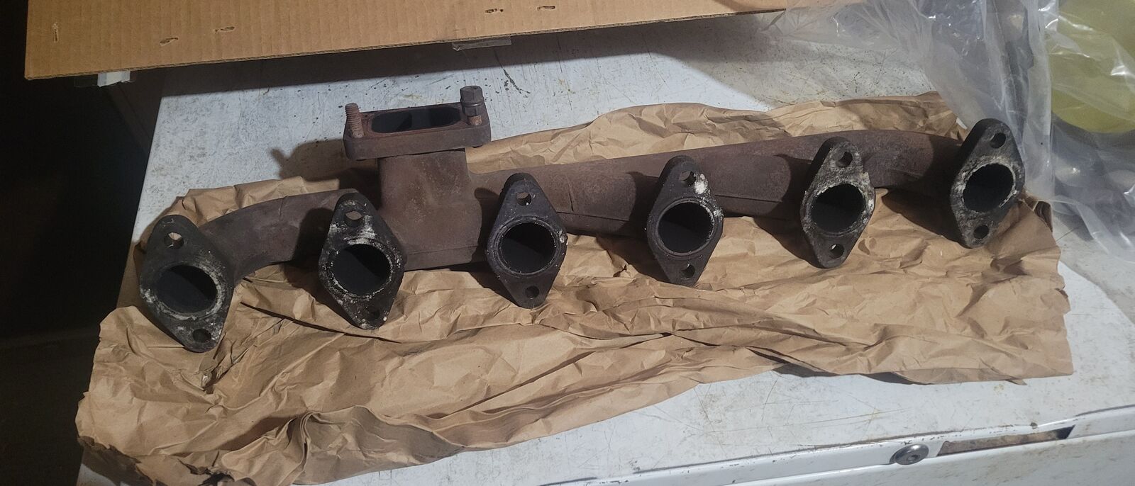 Stock exhaust manifold and turbo-Dodge 5.9 Cummins 2003 3rd gen.