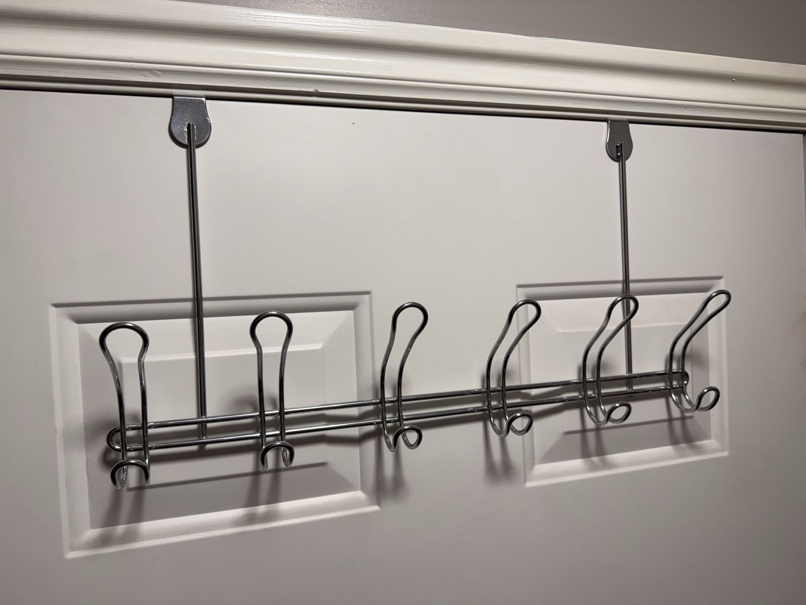 Door Hook Organizer for Coats, Towels, Clothes, Bathroom Robe, Hats, Gloves, Scarves and more