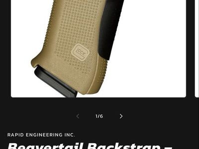 Glock Beavertail Backstrap