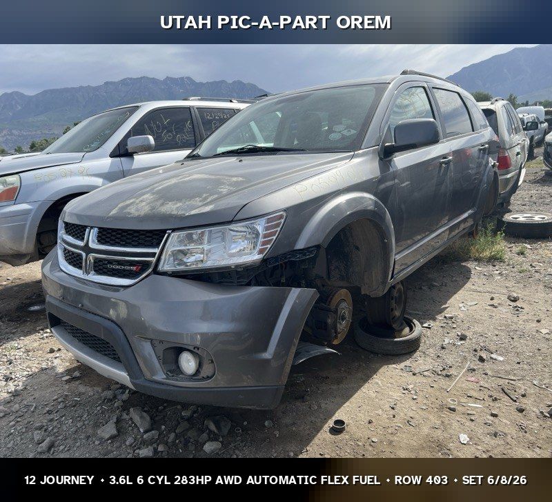2012 Dodge Journey Parts - UTPAP Orem