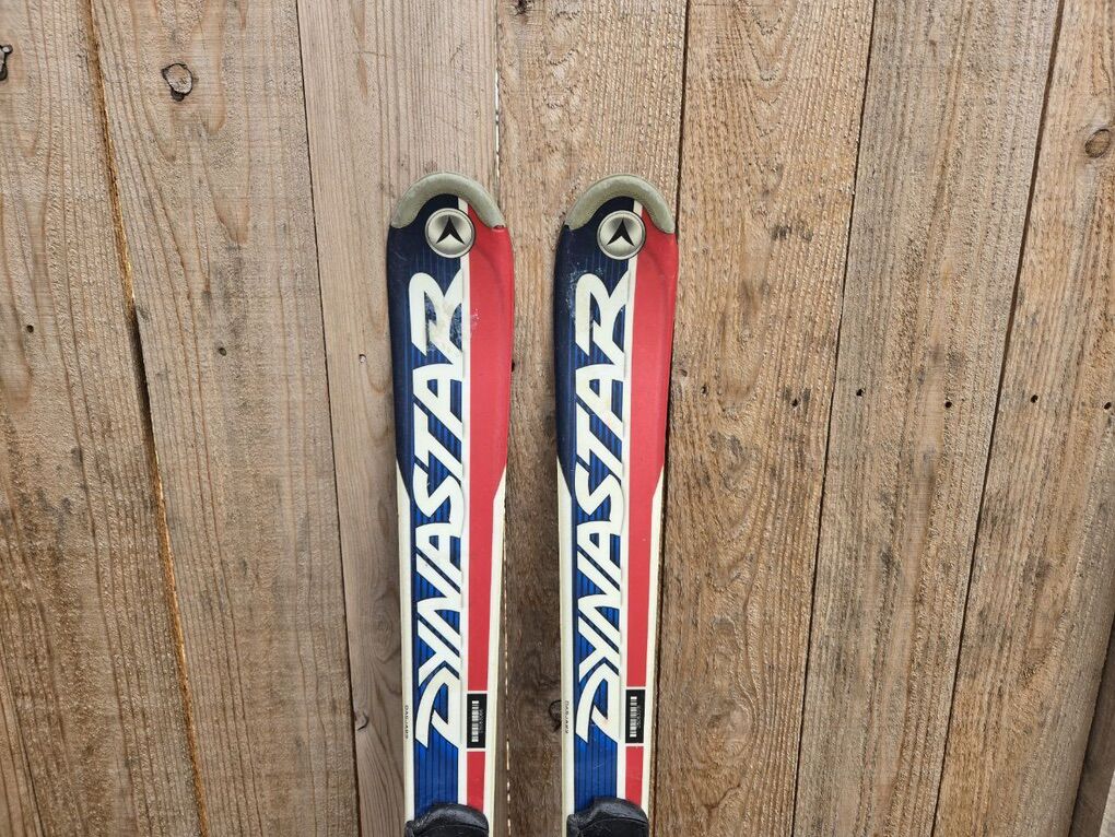 Kids JR 130 cm Dynastar Skis Adjustable Bindings