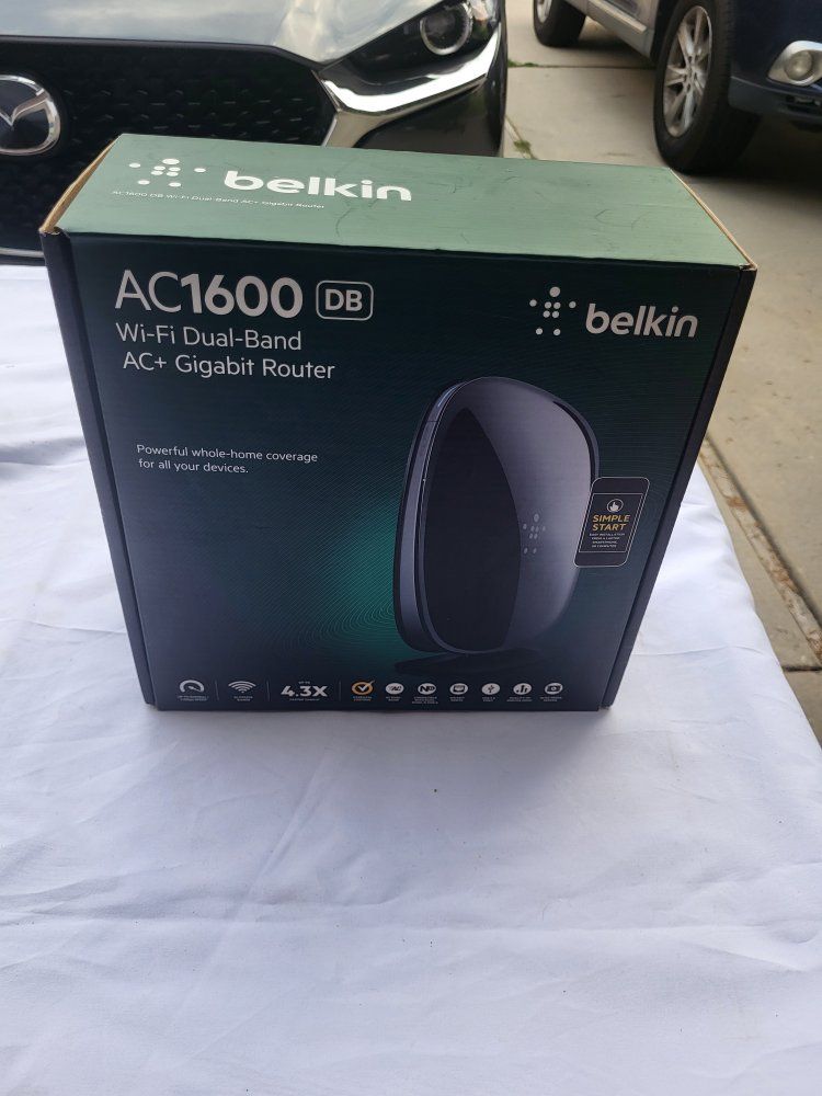 Belkin AC1600 DB Wi-Fi Dual-Band AC+ Gigabit Router