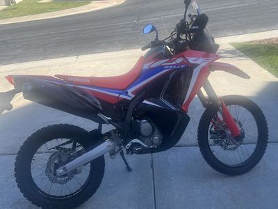 Honda CRF300 Rally with ABS