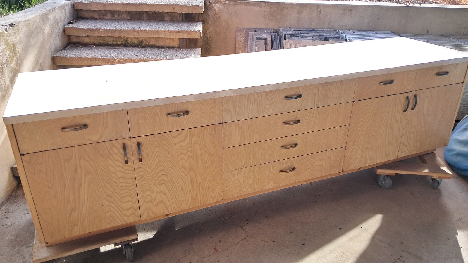 Free! Mid-Century Cabinet, Vintage Countertop