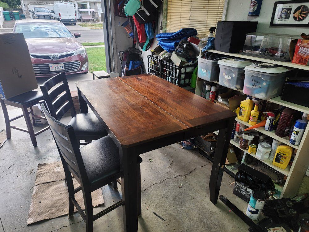 Counter Height Dining Room Table
