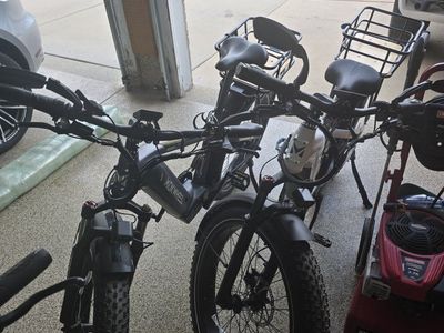 Mokwheel Basalt E-bikes. His & Her